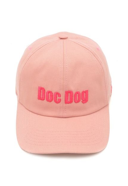 Boné Doc Dog Logo Rosa - Marca Doc Dog
