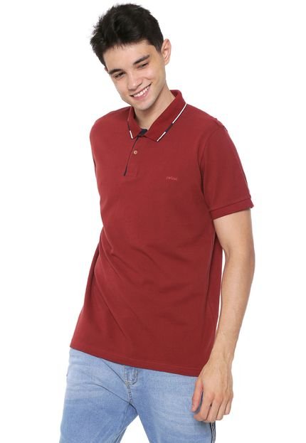 Camisa Polo Colcci Reta Vermelha - Marca Colcci