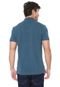 Camisa Polo Aramis Reta Listras Azul - Marca Aramis
