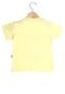 Camiseta PUC Manga Curta Menino Amarelo - Marca PUC