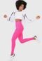 Legging Colcci Fitness Lettering Pink - Marca Colcci Fitness