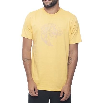 Camiseta Hurley Big Fish SM23 Masculina Amarelo - Marca Hurley