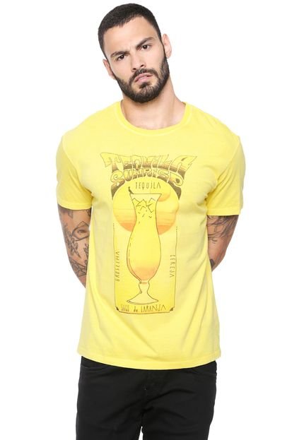 Camiseta Reserva Tequila Sunrise Amarela - Marca Reserva