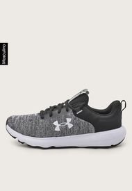 Tenis Training Gris-Blanco-Negro UNDER ARMOUR Charged Revitalize