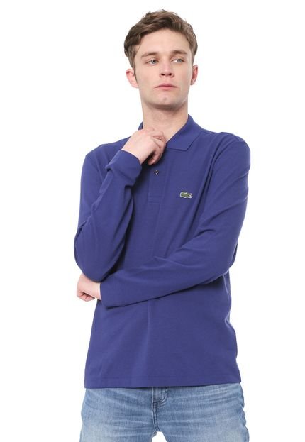 Camisa Polo Lacoste Classic Best Azul - Marca Lacoste