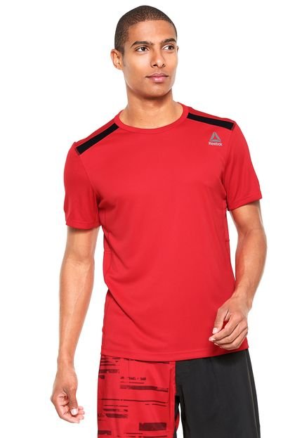 Camiseta Reebok  Wor Tech Vermelha - Marca Reebok