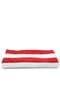 Toalha de Praia Gigante Santista Stripes 86cmx1,60m Vermelha - Marca Santista