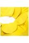 Puff Flower Nobre em Corano Amarelo Stay Puff - Marca Stay Puff
