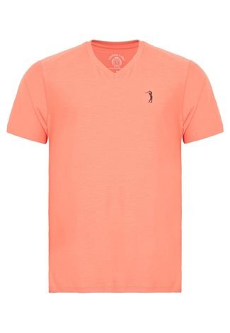 Camiseta Aleatory Golf Laranja