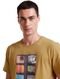 Camiseta Forum Masculina Stay Connected Caqui - Marca Forum