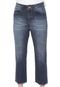 Calça Jeans Malwee Reta Cropped Azul - Marca Malwee