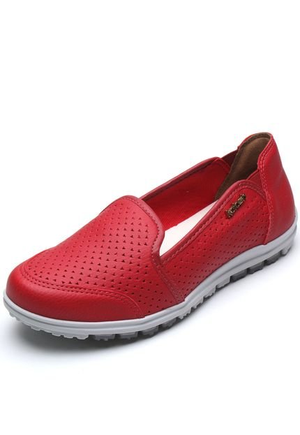 Slipper Kolosh Perfuros Vermelho - Marca Kolosh