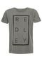 Camiseta Redley Letras Cinza - Marca Redley