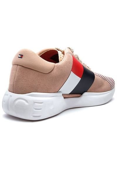 Tenis rosa tommy outlet hilfiger
