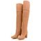 Bota Over The Knne Nude Duda Machado - Marca Duda Machado