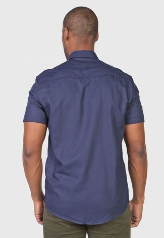 Camisa Polo Wear Reta Logo Azul-Marinho - Compre Agora