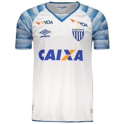 Camisa Avaí Oficial II 2017 Umbro Azul/Branco - Marca Umbro