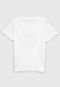 Camiseta Quiksilver Infantil Estampada Branca - Marca Quiksilver