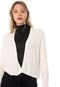 Cardigan Seda Cropped Banana Republic Tricot Silk  Off-white - Marca Banana Republic