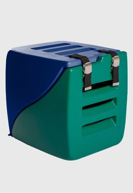 Caixa Happy Box Azul E Verde Charlie Pet - Marca Charlie Pet