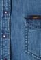Camisa Jeans Lee All Style Azul - Marca Lee