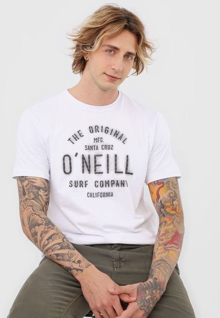 Camiseta O'Neill Lettering Branca - Marca O'Neill