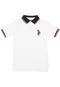 Camiseta U.S. Polo Menino Lisa Branca - Marca U.S. Polo