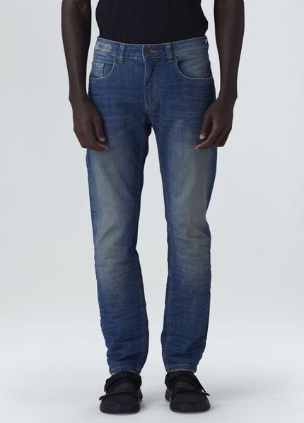 Calça Jeans Joatinga Used-Azul Medio - Marca Osklen