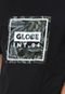 Camiseta Globe Camo Leaf Preta - Marca Globe