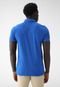 Camisa Polo Aramis Slim Piquet Azul - Marca Aramis