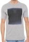 Camiseta Calvin Klein Slim Estampada Cinza - Marca Calvin Klein