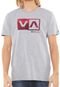 Camiseta RVCA Balance Fill Cinza - Marca RVCA