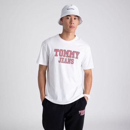 Camiseta Estampa College Tommy Jeans - EEG - Marca Tommy Jeans
