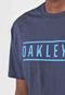 Camiseta Oakley Scout Lettering Azul-Marinho - Marca Oakley