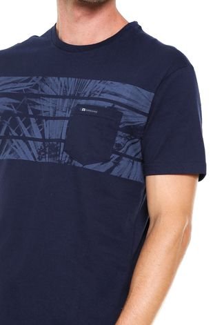 Camiseta Hang Loose Especial Palm Azul-Marinho