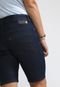 Bermuda Jeans Hang Loose Reta Bolsos Azul-Marinho - Marca Hang Loose