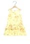 Vestido Infantil Milon Floral Amarelo - Marca Milon