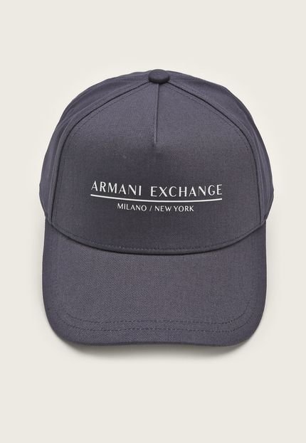 Boné Ax Armani Exchange Aba Curva 954202Cc1 Azul - Marca AX ARMANI EXCHANGE