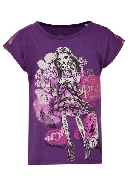 Blusa Marisol Ever After High Roxo - Marca Marisol