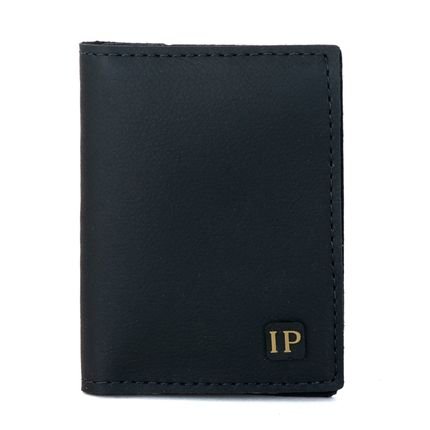 Carteira Masculina IP Slim 4 Porta Cartão e Porta Nota Preto - Marca Iasmim Prado Bags