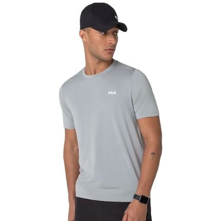 Camiseta Masculina Fila Sport Melange Lux Cinza - Marca Fila