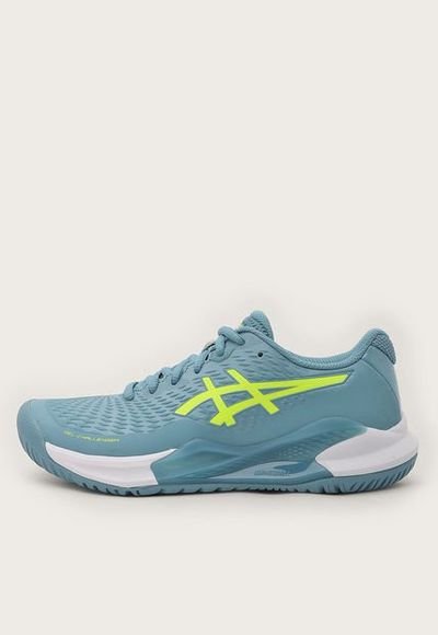 Tenis para Tennis Azul Gris ceo Amarillo Ne n asics GEL Challenger