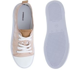 Tênis DAFITI SHOES Textura Bege - Compre Agora