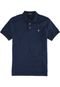 Camisa Polo Polo Ralph Lauren Slim Fit Stretch Mesh Azul-Marinho - Marca Polo Ralph Lauren