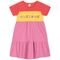 Vestido Manga Curta Infantil Feminino Marisol - Marca Marisol