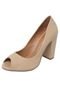 Peep Toe DAFITI SHOES Bege - Marca DAFITI SHOES