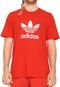 Camiseta adidas Originals Trefoil Vermelha - Marca adidas Originals