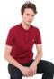 Camisa Polo Lacoste Slim Lisa Vermelha - Marca Lacoste