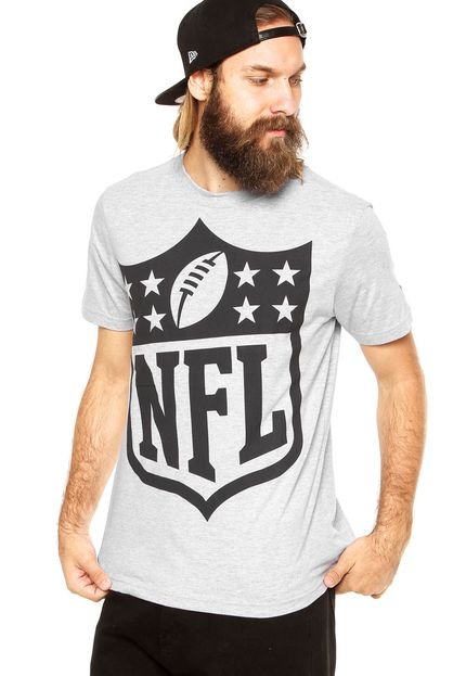 Camiseta New Era NFL Cinza - Marca New Era
