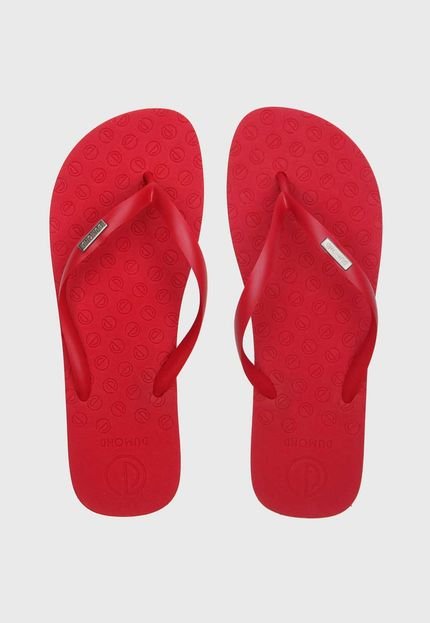 Chinelo Dumond Logo Vermelho - Marca Dumond